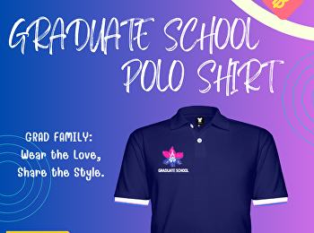 Pre Order! เสื้อโปโลบัณฑิตวิทยาลัย
รุ่นใหม่ล่าสุด